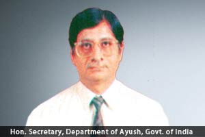 Shri Anil Kumar IAS, Secretary, Ayush Dept., Ministry of Health and Family Welfare, Govt. of India Shri Anil Kumar IAS, Secretary, Ayush Dept., Ministry of Health and Family Welfare, Govt. of India
